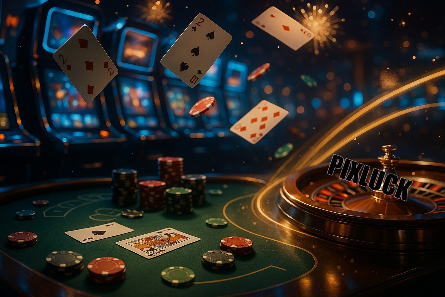 Jogos emocionantes no PIXLUCK